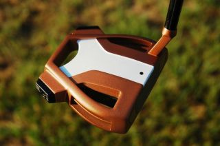 Rare Tour Issue Taylormade Copper Spider X Putter Sight Dot Kbs Pvd Black Shaft