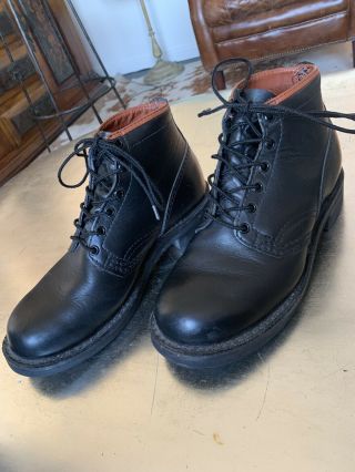 Rare Authentic Vintage Wesco Work Boots Sz 10