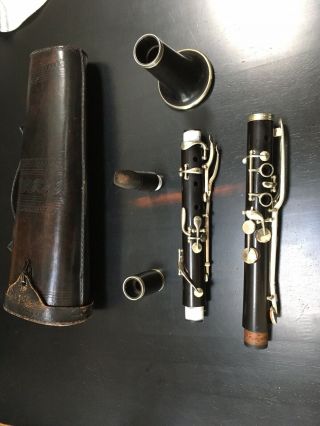 Antique Bb Albert System Clarinet - 1888