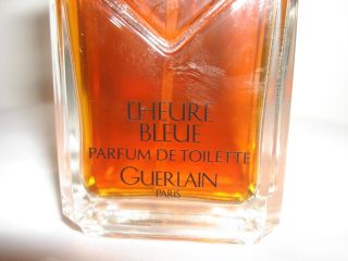 Vtg L ' Heure Bleue by Guerlain 2.  5fl oz Spray Parfum De Toilette Tester France 2