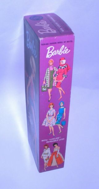Vintage 1965 Ash Blonde American Girl Barbie Box,  Stand 1070 Japan 5