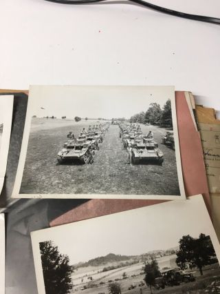 Vintage WW2 Military Scrapbook Photos Postcards,  & Paper Memorabilia 4