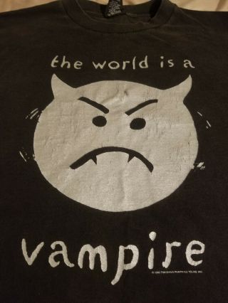 Vintage 1996 Smashing Pumpkins Vampire Infinite Sadness Tour Shirt Giant X - Large