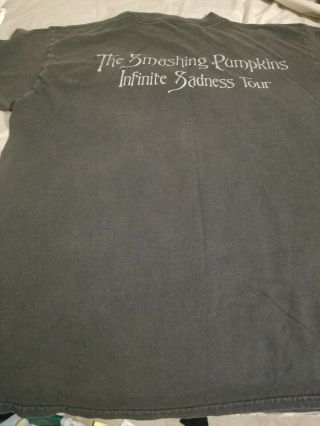 Vintage 1996 Smashing Pumpkins Vampire Infinite Sadness Tour Shirt Giant X - Large 5