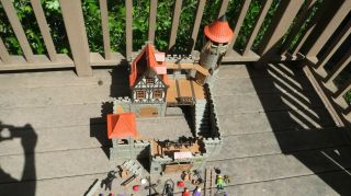 Vintage Playmobil 3666 Kings Large Castle Mostly Complete, 3