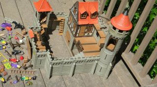 Vintage Playmobil 3666 Kings Large Castle Mostly Complete, 5