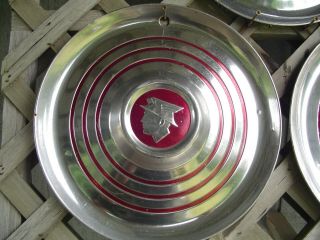 1952 53 VINTAGE MERCURY MONTCLAIR MONTEREY COLONY PARK LANE HUBCAPS WHEEL COVERS 4