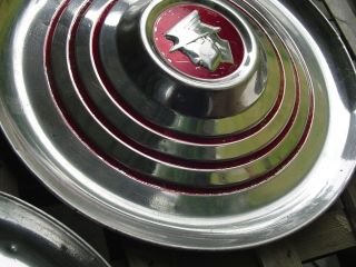 1952 53 VINTAGE MERCURY MONTCLAIR MONTEREY COLONY PARK LANE HUBCAPS WHEEL COVERS 9