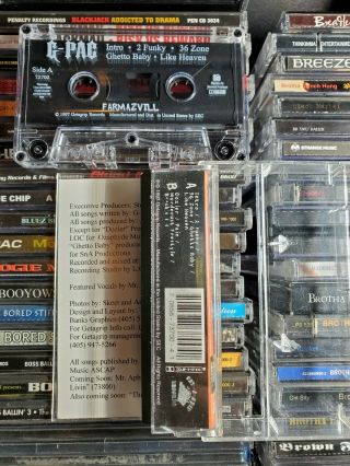 G - Pac - Farmazvill INSANELY RARE Oklahoma City Classic OKC Tape - Only OG 1997 3