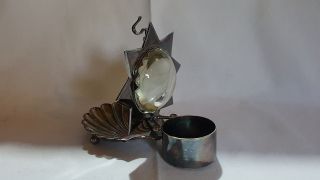 Hukin & Heath Silver Plate Vintage Victorian Antique Watch Holder / Candles