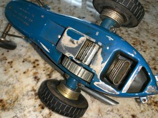 Vintage OHLSSON & RICE Inc.  Tether Car w/Motor in Blue 33 - all Midget 7