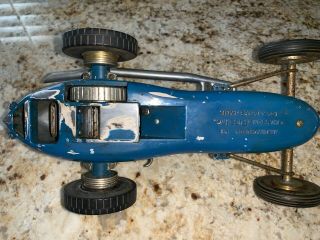 Vintage OHLSSON & RICE Inc.  Tether Car w/Motor in Blue 33 - all Midget 8