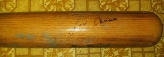 Jose Canseco Game Baseball Bat Rookie A ' s Signed Autographed RARE 4