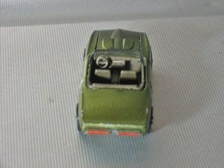 vintage 1968 HOT WHEELS REDLINE CUSTOM PONTIAC FIREBIRD USA OLIVE 4