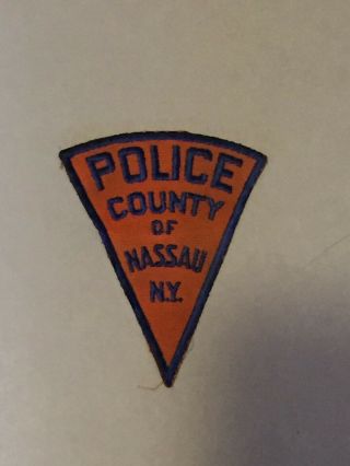 Nassau County York Ny Vintage Long Island Sheriff Police Security Patch