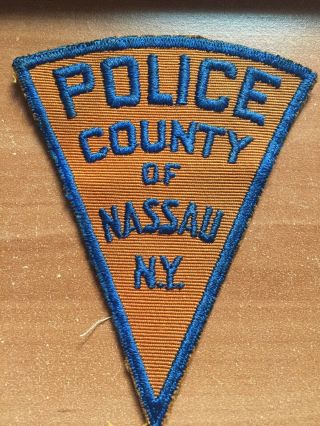 Nassau County York NY Vintage Long Island Sheriff Police Security Patch 4