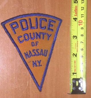 Nassau County York NY Vintage Long Island Sheriff Police Security Patch 5