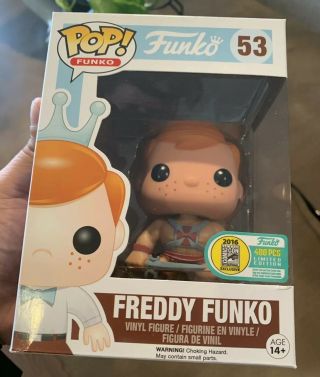 Sdcc 2016 Freddy Funko He Man Funko Pop Rare