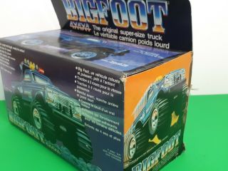 VTG 1983 PLAYSKOOL BIGFOOT SST MONSTER 4X4X4 TRUCK BOXED w/ Instructions 2
