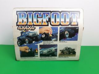 VTG 1983 PLAYSKOOL BIGFOOT SST MONSTER 4X4X4 TRUCK BOXED w/ Instructions 5