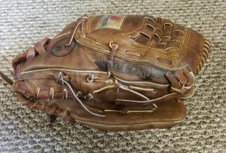Nokona Vintage Near Perfect Baseball/softball Glove Amg700 14 " Right Hand Throw.