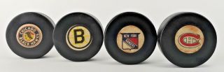 Vtg 60s/70s BUFFALO Sabres CCM Art Ross Tyer CONVERSE NHL Hockey Game PUCK 5