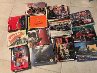 200 Rare 1970s To 2010 Lionel Train Catalogs Pamphlets From Factory Archives