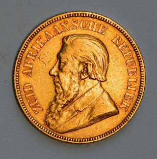 1892 South Africa Gold Pond - Rare &