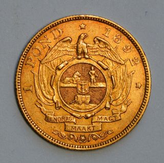 1892 SOUTH AFRICA Gold Pond - RARE & 2