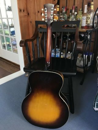 1950 ' s Rare Vintage Vega Electric Acoustic Guitar,  made in USA 2