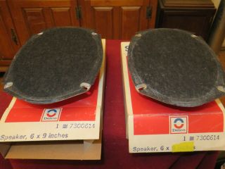 1967 68 69 Nos Rare Chevy Camaro Chevelle Impala Rear Speakers 8 Track Multi