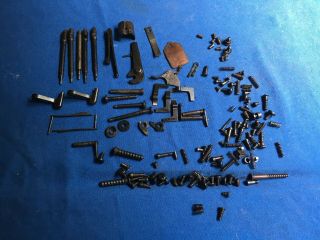 Antique.  45 - 70 Springfield Trapdoor Rifle Springs,  Screws,  & Small Parts