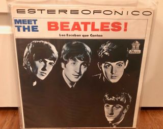 The Beatles Meet The Beatles - Las Escobas Que Can Columbia Press - Rare Odeon