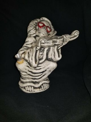 Vintage Ceramic Tobacco Pipe Greatful Dead 1987 Fiddler Rumph Bong