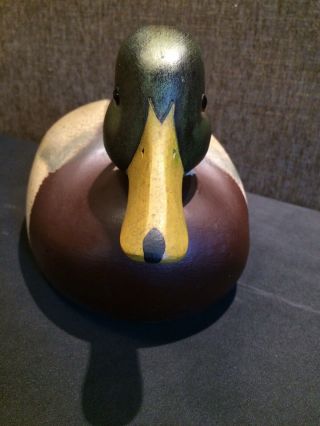 Vintage Ken Harris Mallard Drake Decoy