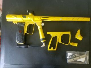 Smart Parts Yellow Nxt Octane Shocker Rivate Label Rare,  Logic 90 Frame