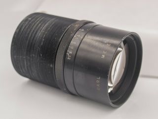 Rare 1962 - Carl Meyer 100mm F2.  3 - Type A - Speed Cine Movie Barrel Lens