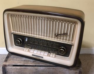 Vintage Antique 1957 Telefunken Gavotte 8 U Hifi Tube Radio Germany Rare