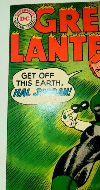 Green Lantern 59,  NM 9.  2 looks 9.  8 1st Appearance Guy Gardner Rare High - Grade. 4