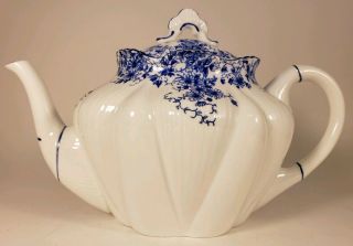 Vintage Shelley Dainty Blue Teapot 272101