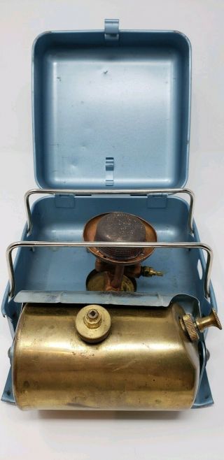 Vintage Optimus Model 111 Camping Stove Made In Sweden Parts Only