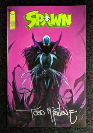 Spawn 299 Sdcc San Diego Comic Con Exclusive Todd Signed Rare Hot Book