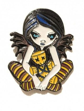 Ultra Rare Voodoo In Blue Enamel Pin By Jasmine Becket Griffith