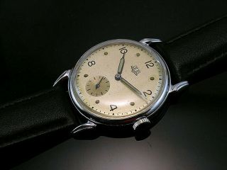 Urofa Glashütte Cal.  613,  Early Gub,  Rare German Wristwatches,  1950 