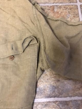 WW2 US Army Man ' s Uniform Complete Wool 34x31 Pant 15x32 Shirt 3