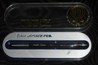 Rare Reagan Space Pen Gift Commemorating the 200th Anniversary of Manned Flight 2