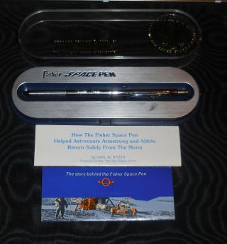 Rare Reagan Space Pen Gift Commemorating the 200th Anniversary of Manned Flight 7