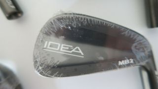 In Plastic Rare Adams Idea Tour Issued Mb2 Pvd Iron Heads 3 - Gw,  7 Weights