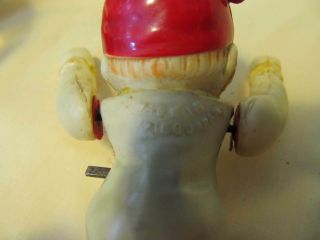 Vintage 1940 ' s Occupied Japan Celluloid Wind Up Child Clown Toy - No Key 4