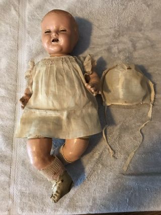 RARE Vtg 1930’s - 40’s BABY SHIRLEY TEMPLE DOLL Clothes 2